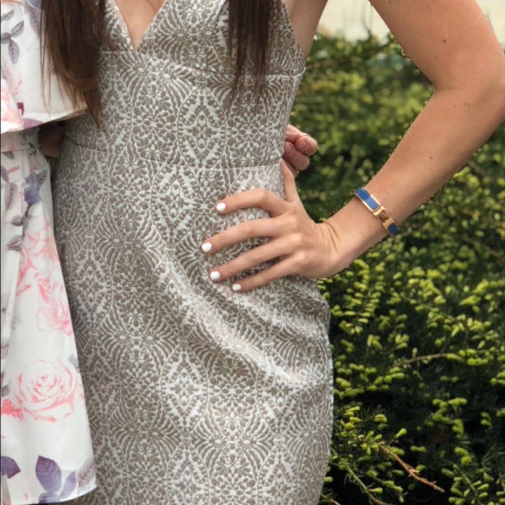 Worn once! Gold formal dress from Revolve